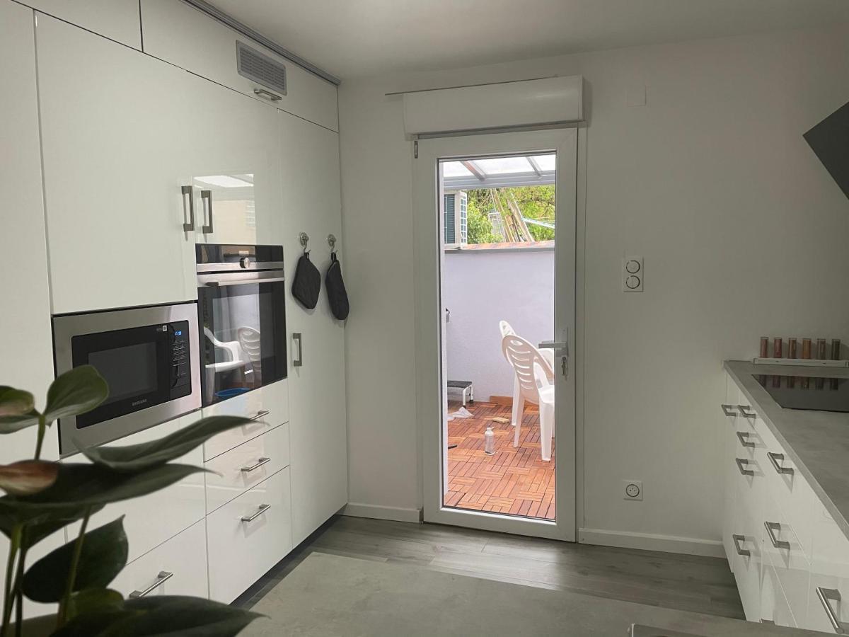 Maisonnette Avec Terrasse Estrasburgo Exterior foto